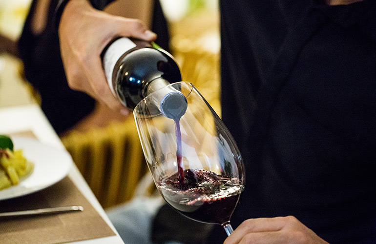 Red wine