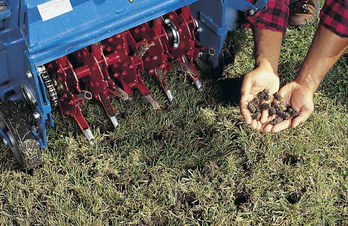Don’t skip aerating