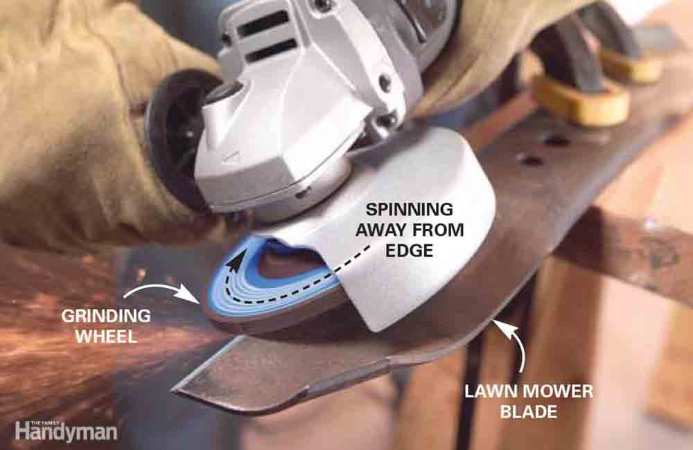 Don’t use a dull mower blade