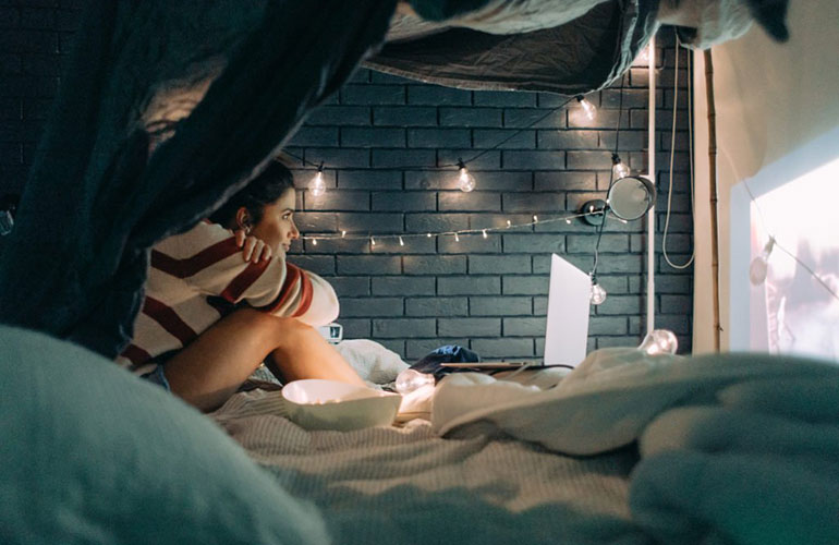 Set up a home movie theatre