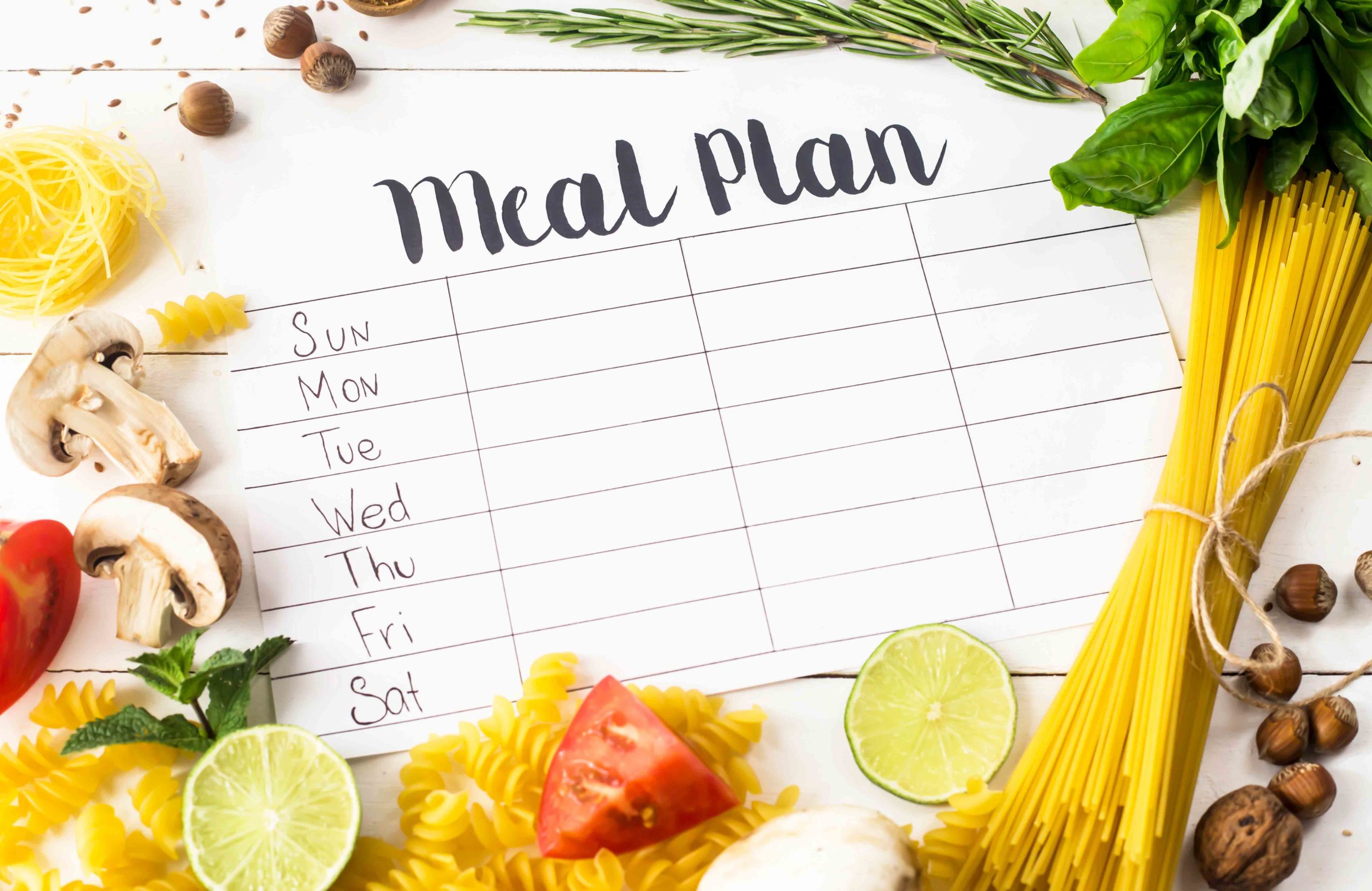 Make a meal plan