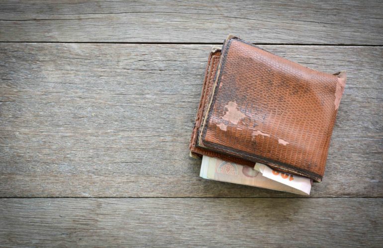 Letter in the wallet