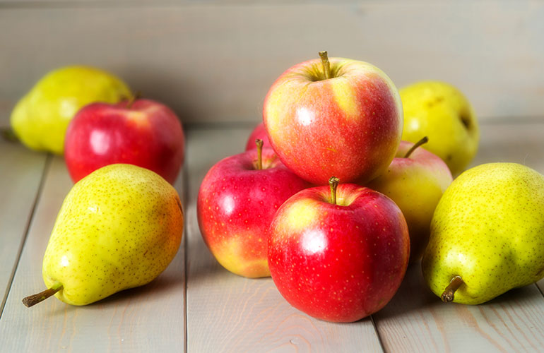Store apples away from oranges