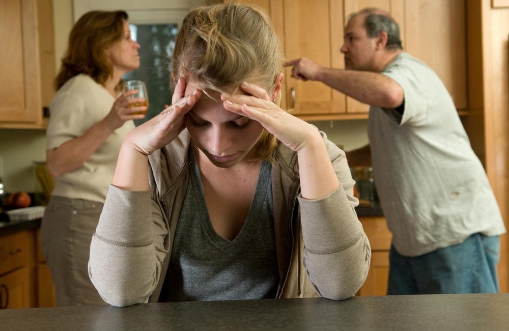 Don’t air divorce drama in front of the kids