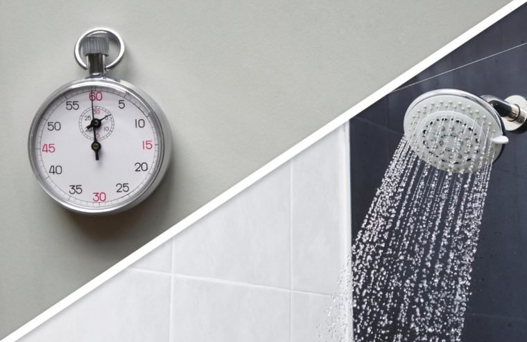 Declog your showerhead
