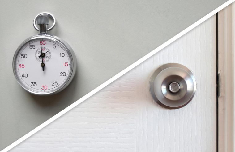 Wipe down door handles and light switches