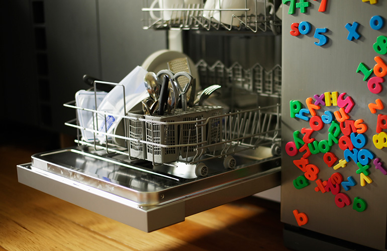 Overloading – or poorly loading – your dishwasher
