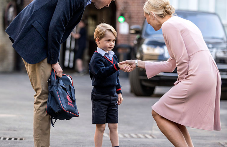 He’s a normal schoolboy