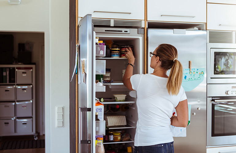 Not cleaning your fridge vent