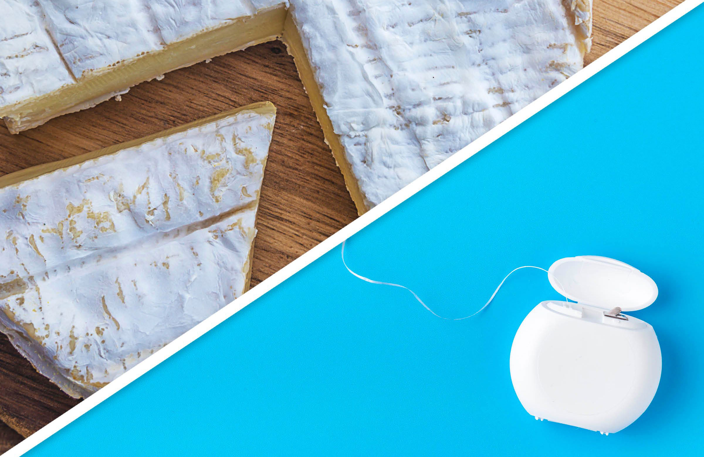 Cut soft cheese