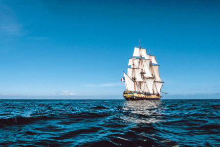 Sailing into history