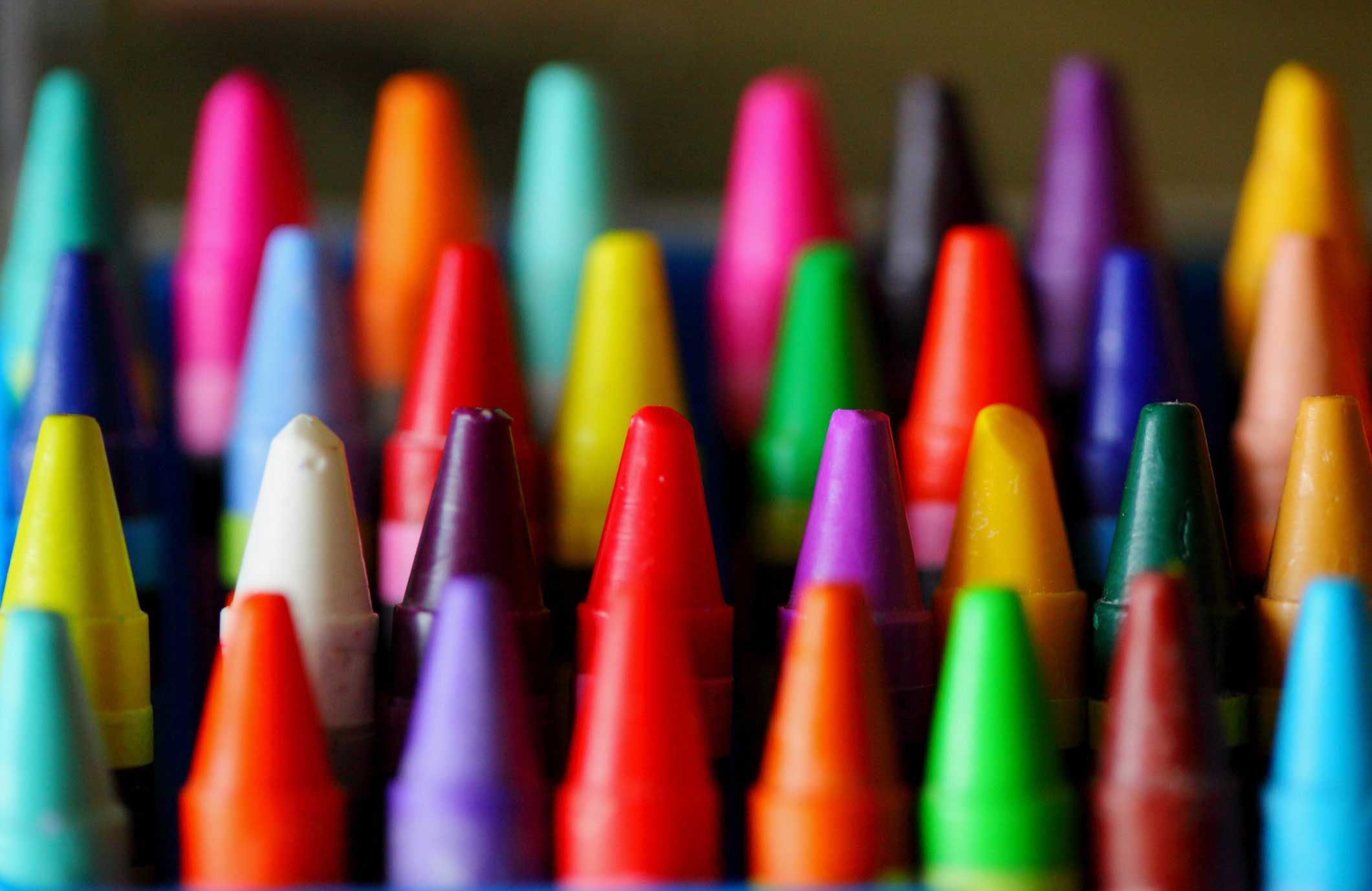 My kids got crayon marks on the kitchen table