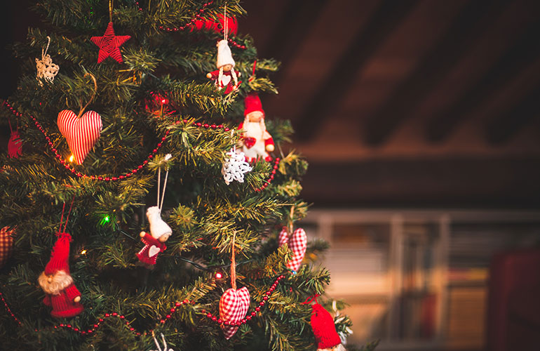 Who’s idea was it to put up Christmas trees?