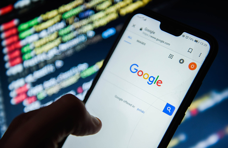 Using an outdated web browser
