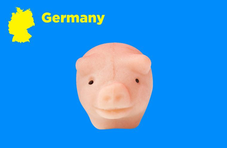 Germany: Eat a sugar pig