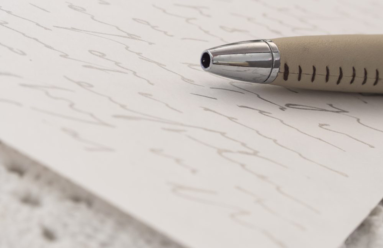 Letter from a prison boyfriend
