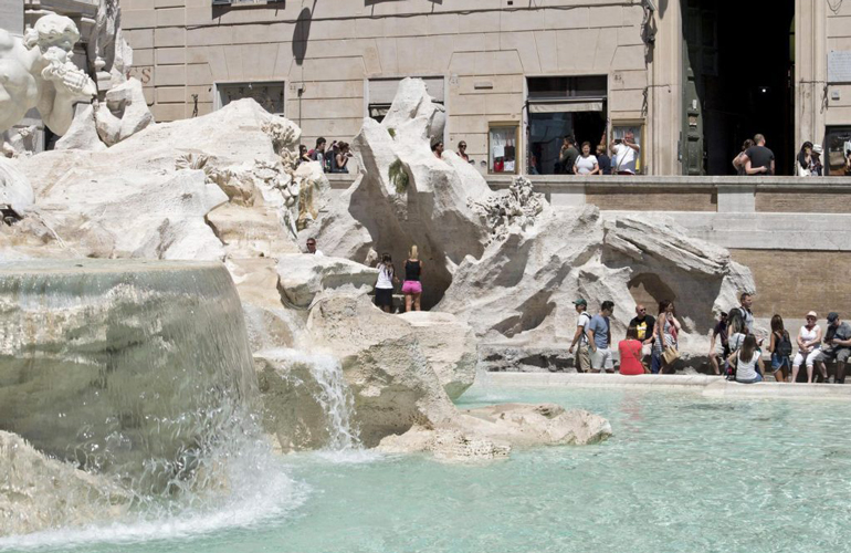 The Trevi Fountain