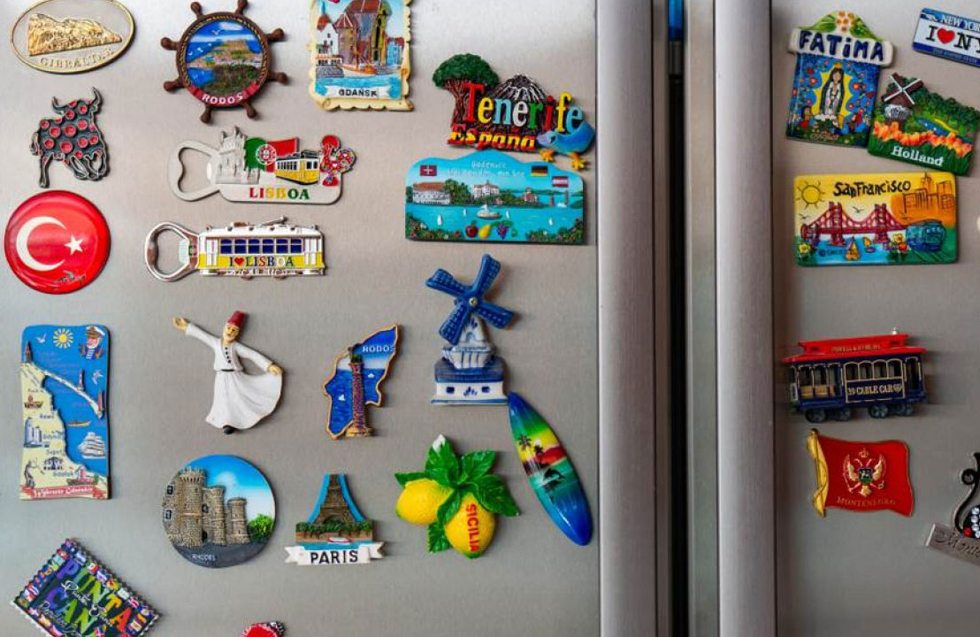 Your fridge looks like a collage
