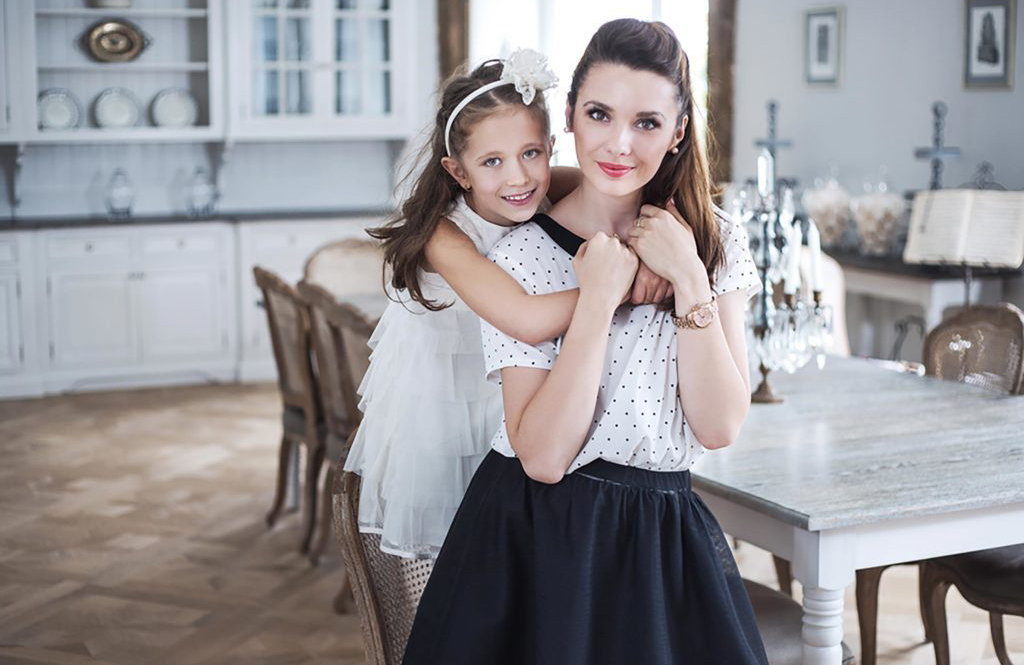 Their mums maintain their personal style and independence