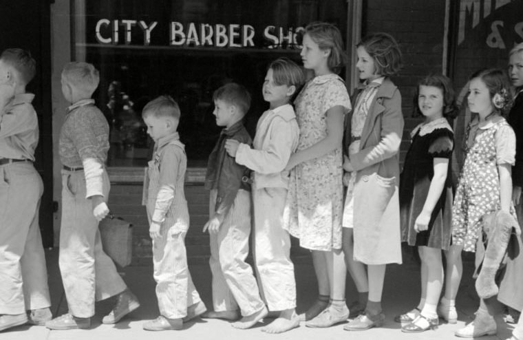 Waiting in line