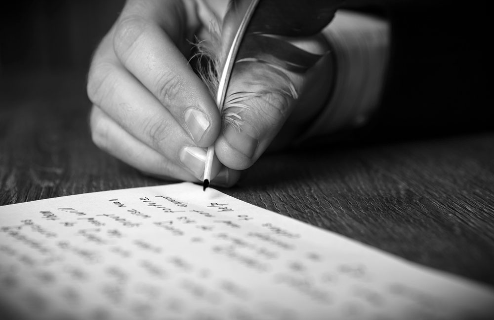 Sending thank-you notes