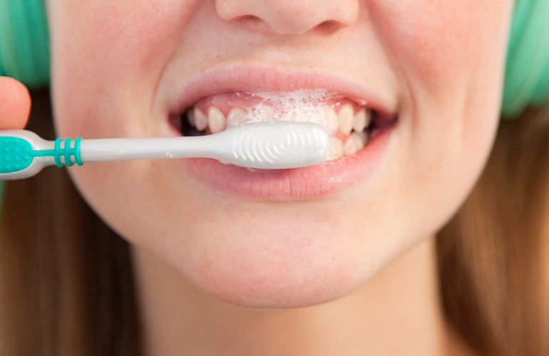 Brush your teeth