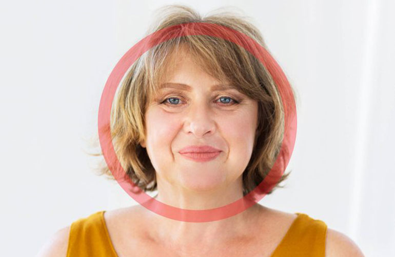 If you have a round face…