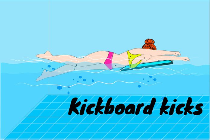 Kickboard kicks