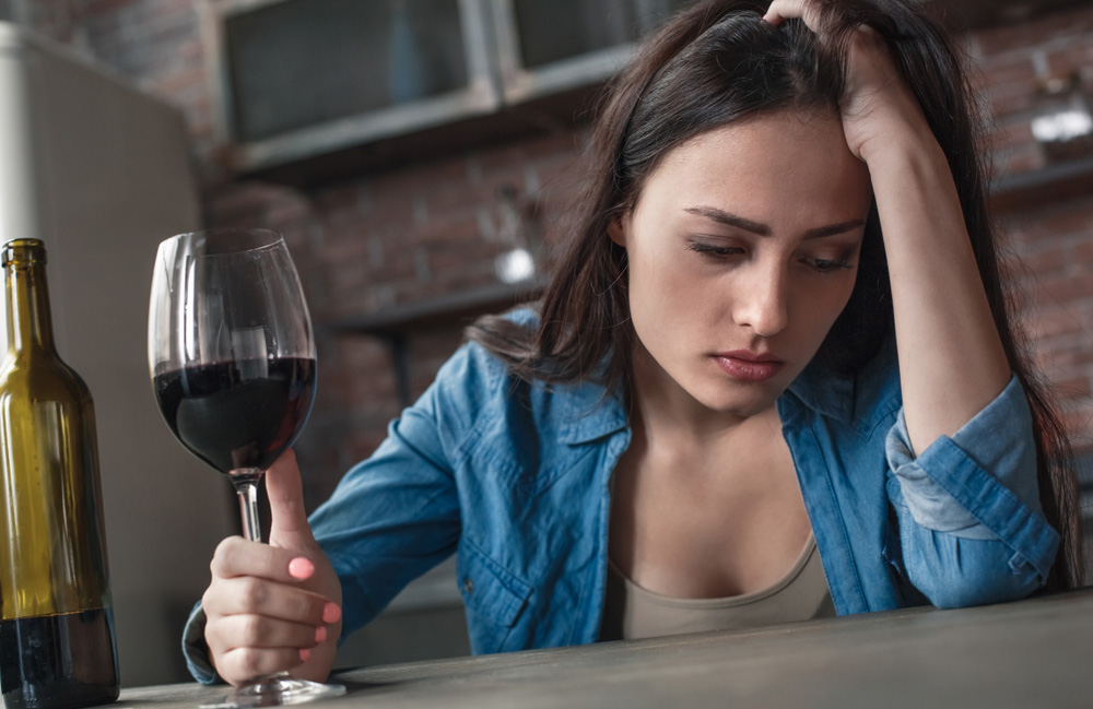 You or your partner are drinking too much alcohol