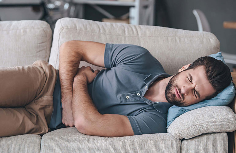 You have an H. pylori infection
