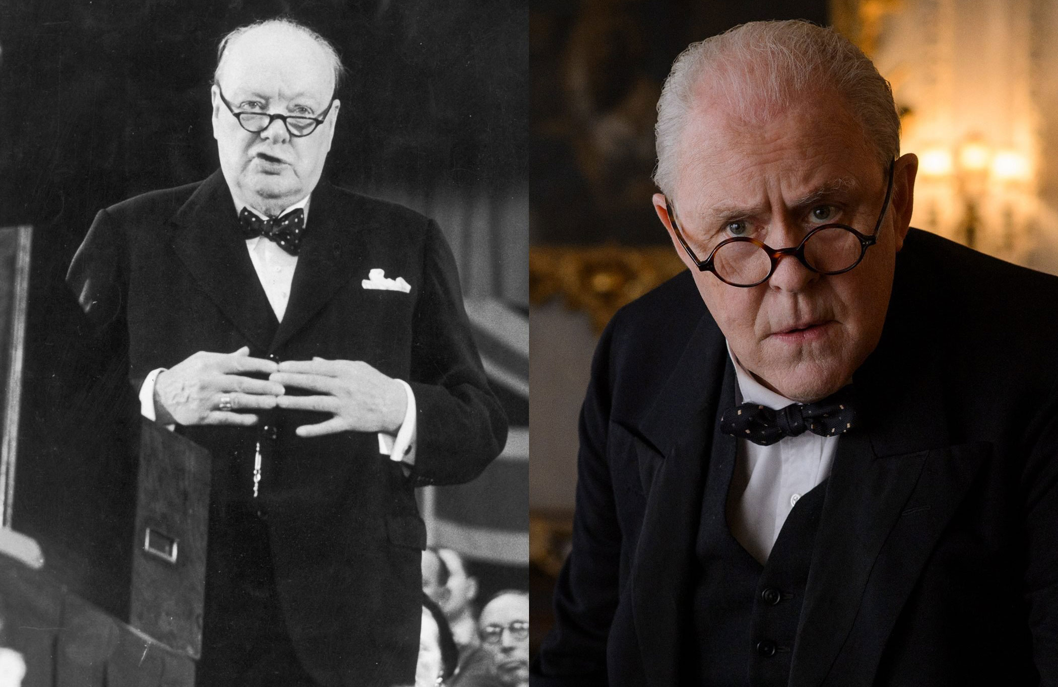 Sir Winston Churchill, as played by John Lithgow