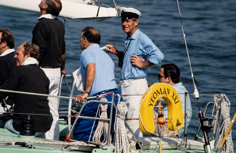 Sailing away