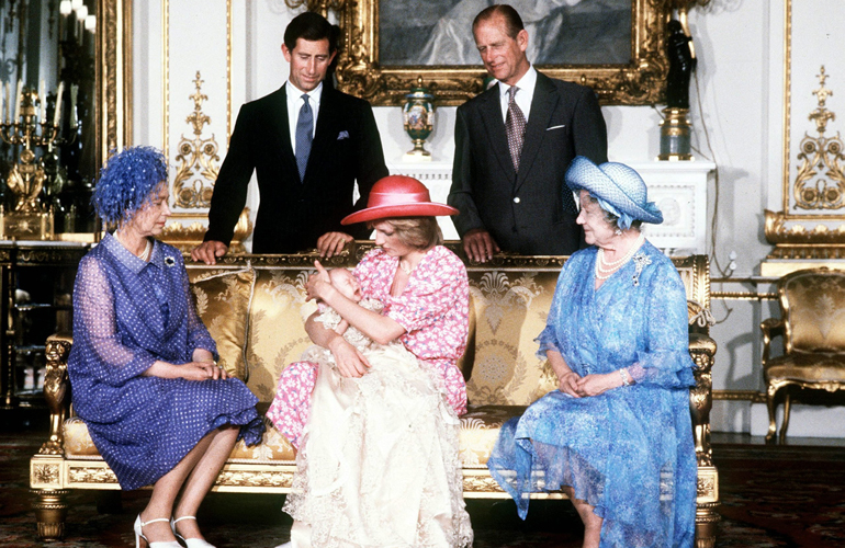 Prince William’s christening