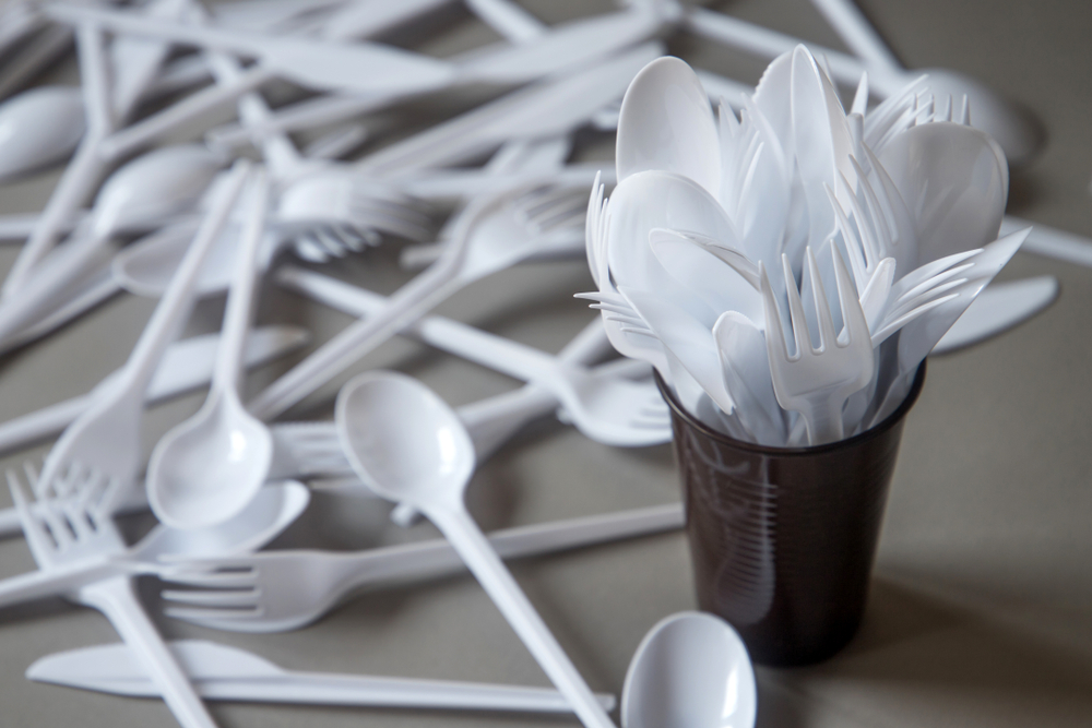 Pass on disposable cutlery