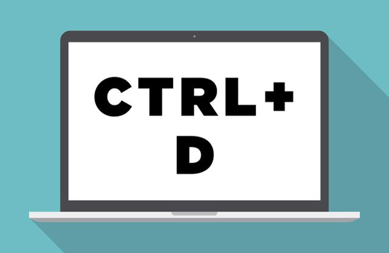 CTRL + D = bookmark a page