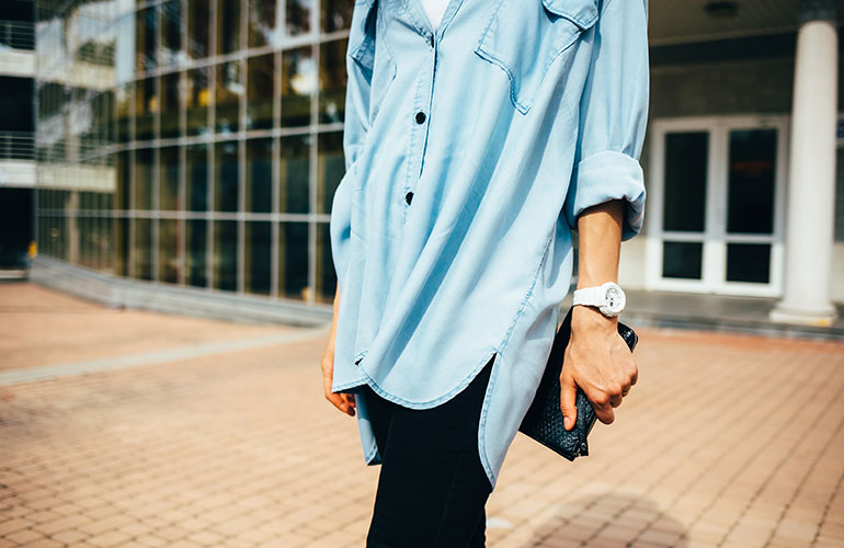 Don’t be afraid of relaxed silhouettes