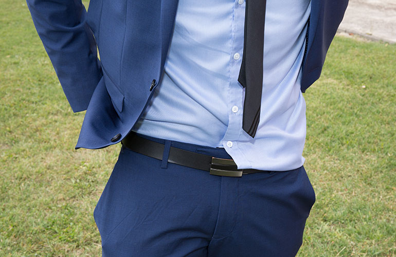 Pulling and prodding at your outfit