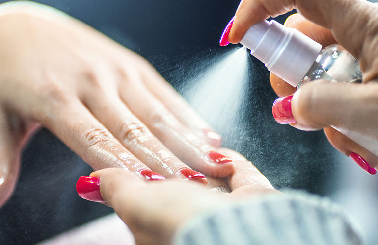 Moisturise your nails post-gel manicure