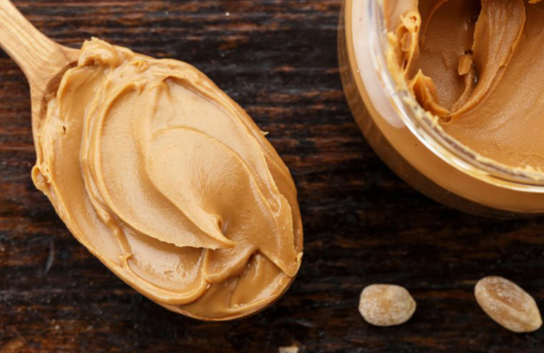Peanut butter (2 tablespoons = 7 grams of protein)