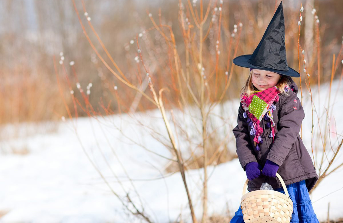 In Finland: Easter witches