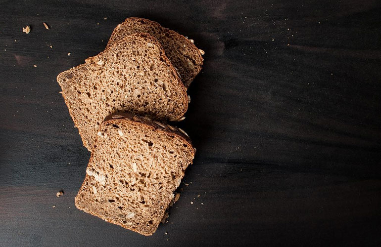 Ezekiel bread (2 slices = 8 grams of protein)