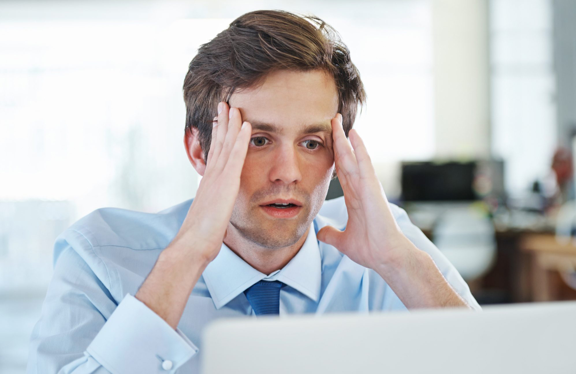 Stress can creep up on you in seconds