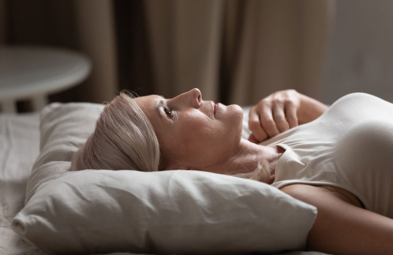 What helps hot flushes: set up your ideal sleep situation