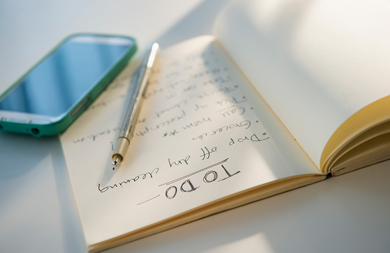 Stop: making lists