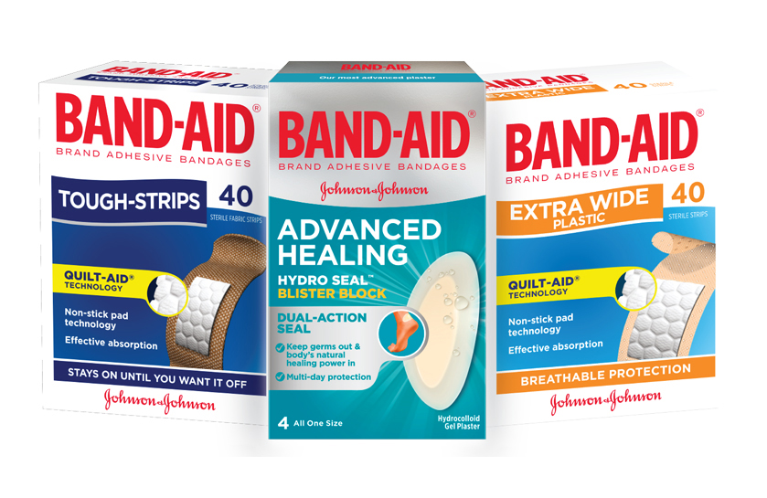 Plasters/adhesive bandages: Band-Aid