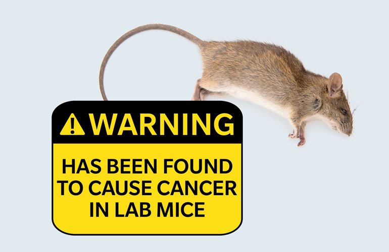 Warning label on a box of rat poison: