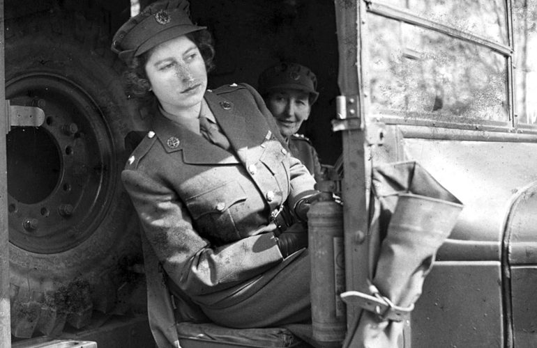 1945: A Princess does her military duty