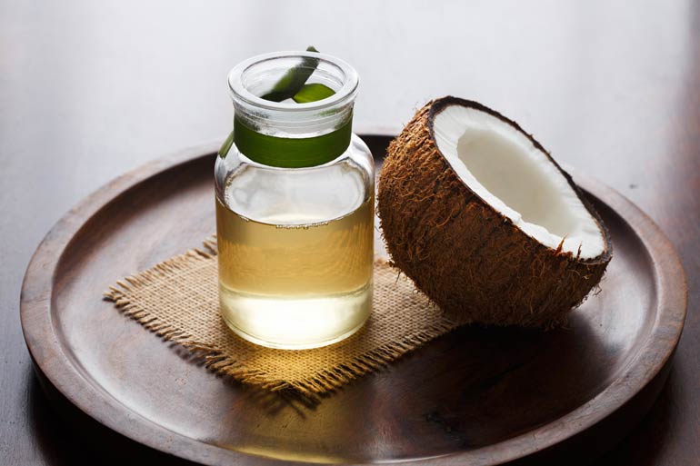 Coconut oil face cleanser