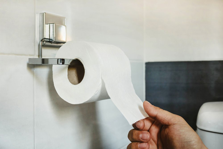 The way you roll toilet paper