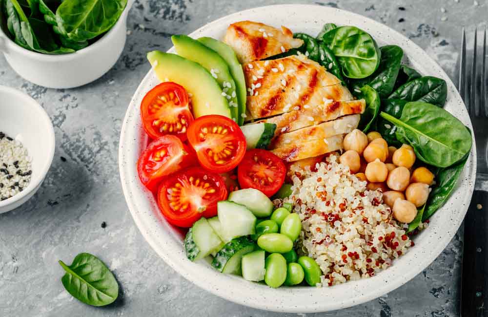 Eating too much or too little